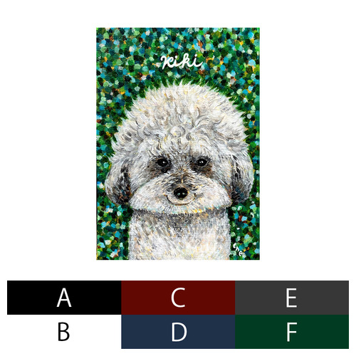 NO.12 kiki アクリル画Tシャツ