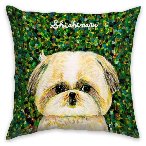 NO.22 shishimaru キャンバス地クッション