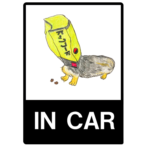 スカイくん（黄色フード）