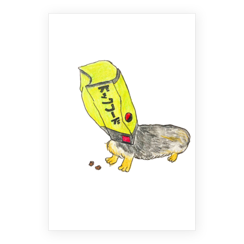 スカイくん（黄色フード）