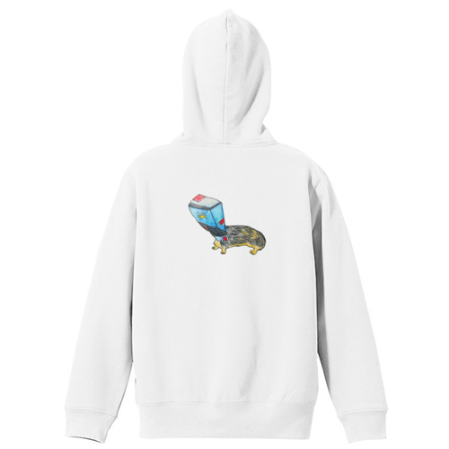 スカイくん（青フード）