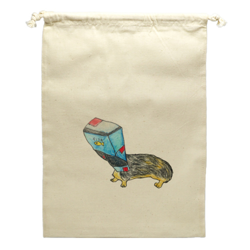 スカイくん（青フード）