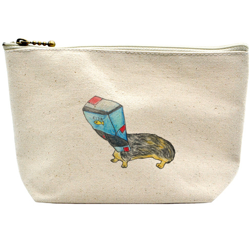 スカイくん（青フード）