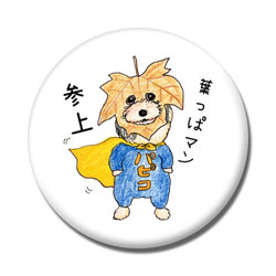 パピコちゃん葉っぱマン(文字あり)