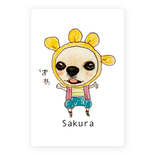 さくらちゃん（文字あり）