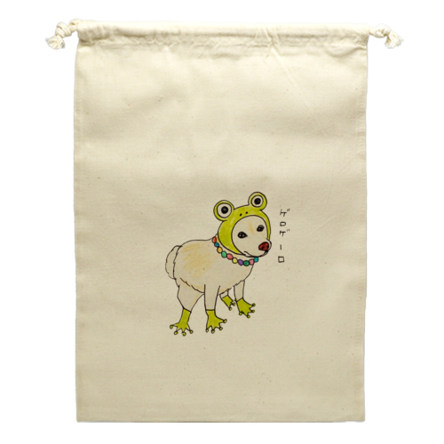 小鉄くんカエル（文字あり）