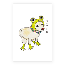 小鉄くんカエル(文字あり)