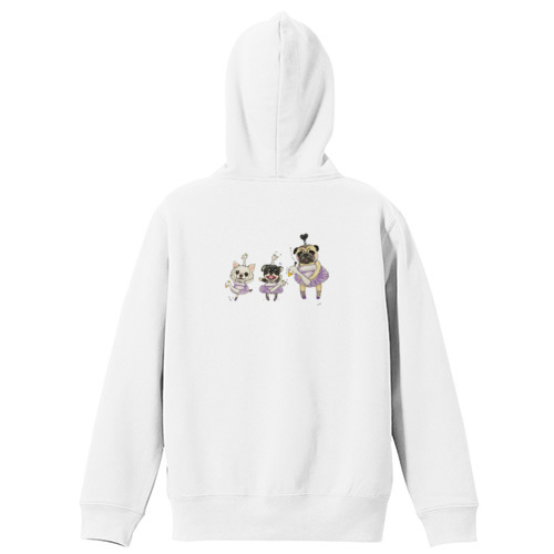 ダンくんるるちゃんトクくん（白鳥）背景なし