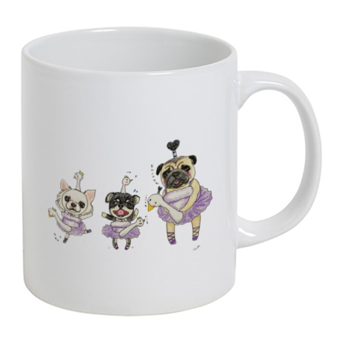 ダンくんるるちゃんトクくん（白鳥）背景なし