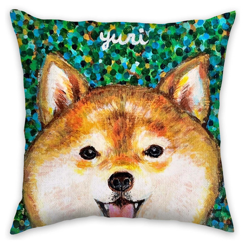 NO.4 yuri キャンバス地クッション