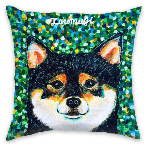 NO.8 tsumugi キャンバス地クッション