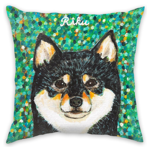 NO.9 Riku キャンバス地クッション